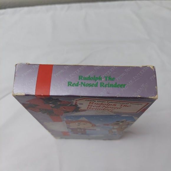 Rudolph the Red-Nosed Reindeer VHS 1989 F.H.E. Vintage Kid Christmas Movie - Picture 5 of 6